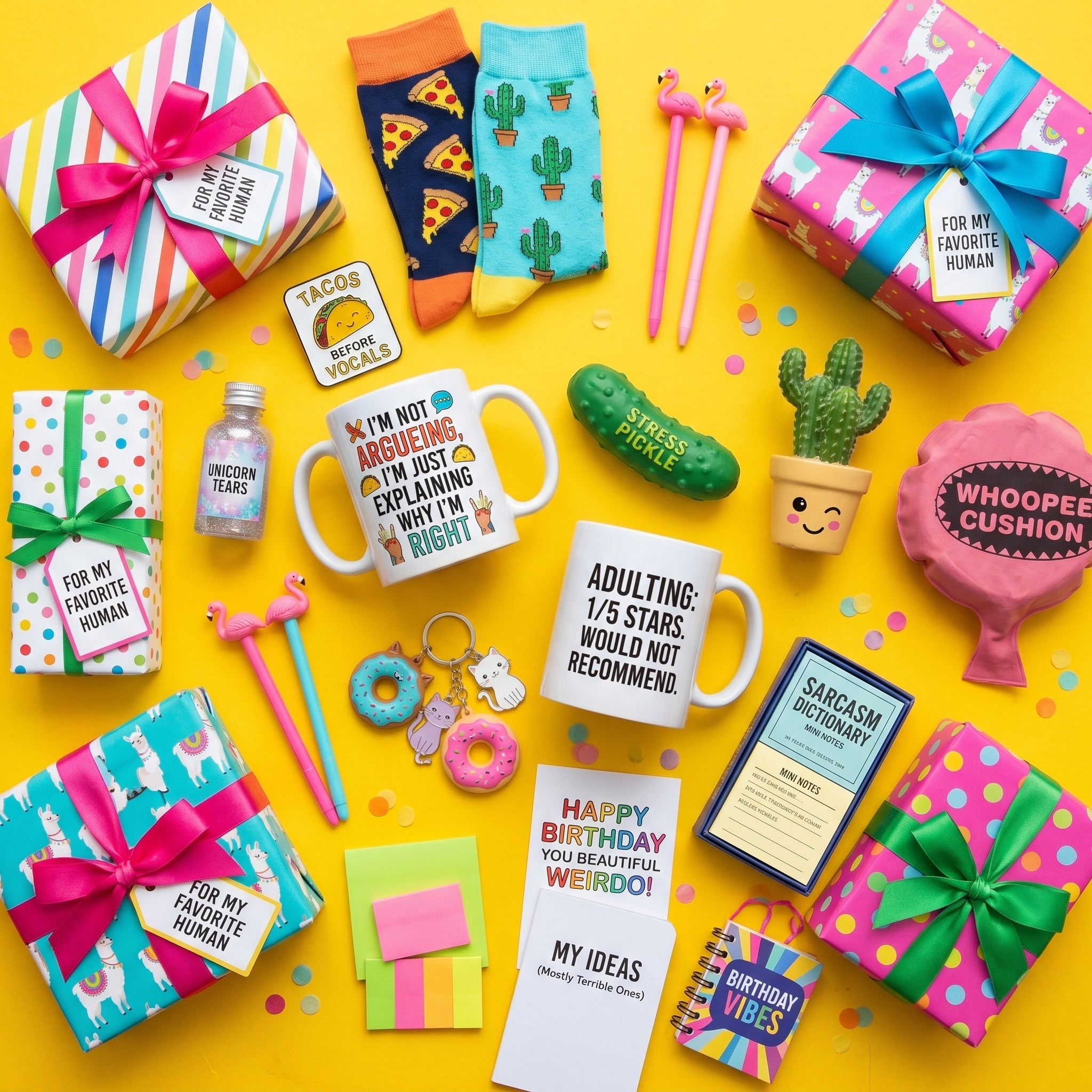 Funny & Novelty Gifts collection — quirky and funny gift ideas