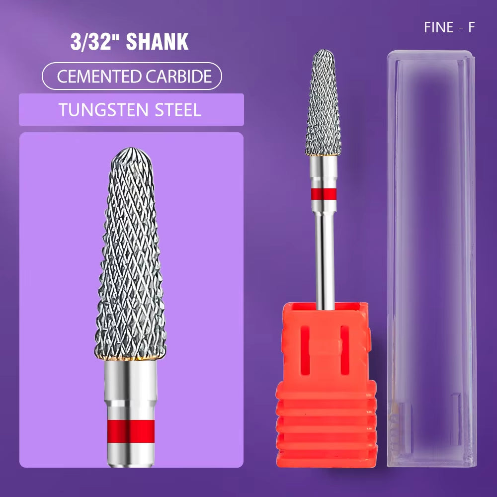 1Pc Nail Drill Bit Rotate Burr Milling Nail Cutter Bits Electric Drill Machine for Manicure Pedicure Tools