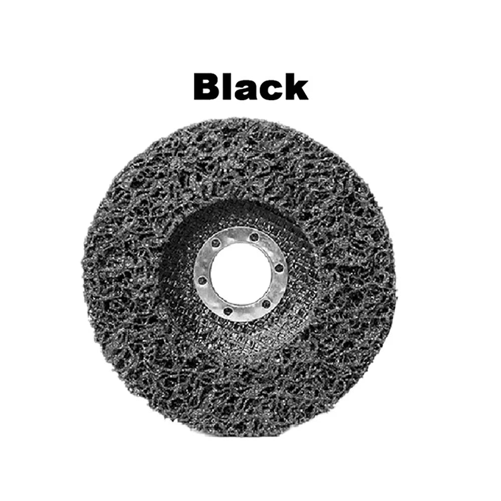 1Pcs100/115/125Mm Coral Disc Poly Strip Disc Diamond Grinding Wheel Flap Disc for Angle Grinder Paint Rust Removal Clean Abrasiv
