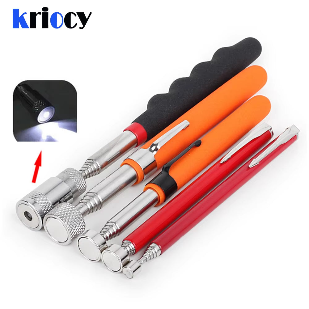 Mini Portable Telescopic Magnetic Magnet Pen Handy Tool Capacity for Picking up Nut Bolt Extendable Pickup Rod Stick