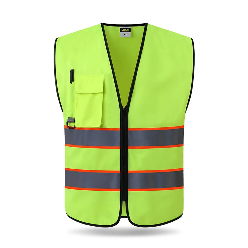 High Visibility Reflective Safety Vest – Cycling, Motorcycle & Outdoor Sports | Gearelo