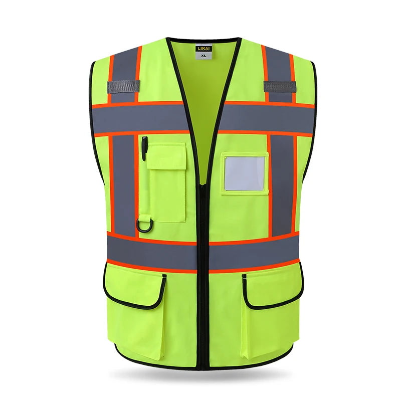 High Visibility Reflective Safety Vest – Cycling, Motorcycle & Outdoor Sports | Gearelo