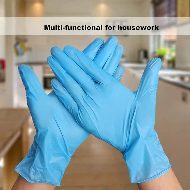 Nitrile Disposable Gloves 100pc – Puncture-Resistant Kitchen Gloves | Gearelo