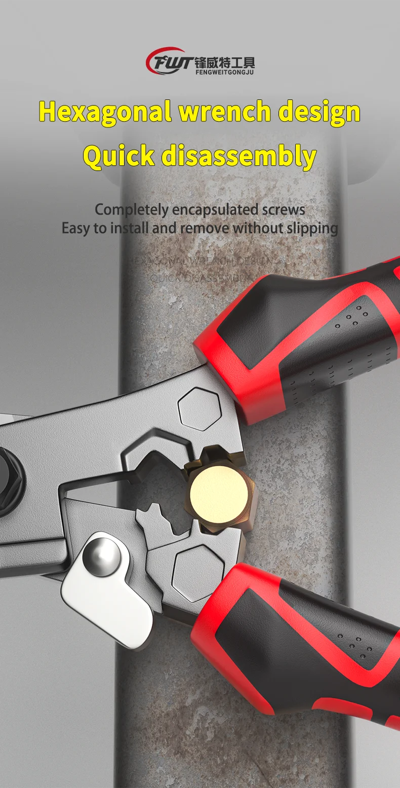 Multi-Functional Electrician Scissors – Wire Crimping & Cutting Tool | Gearelo