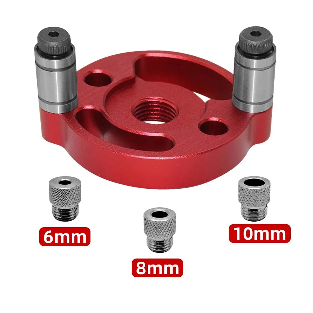 Dowel Jig Kit – Self-Centering Drill Guide with Steel Bushings, Woodworking Hole Locator | Gearelo