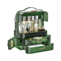 Large Makeup Organizer Box – Transparent Lid with Drawers & Portable Handle | Gearelo