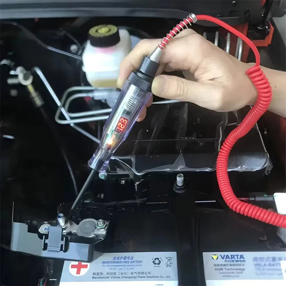 Car Voltage Circuit Tester – 6V/12V/24V Auto Diagnostic Probe Pen | Gearelo