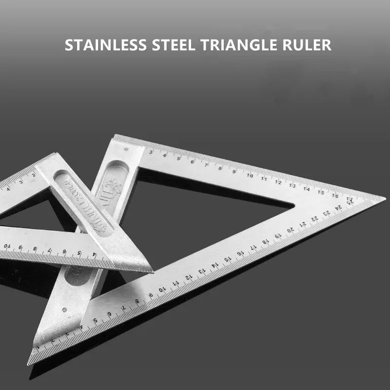 Aluminum Alloy 90° Right Angle Square Ruler – Woodworking Measuring Gauge | Gearelo