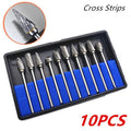 Carbide Burr Set 10pc – 1/8" Shank Dremel Die Grinder Bits for Wood & Metal | Gearelo