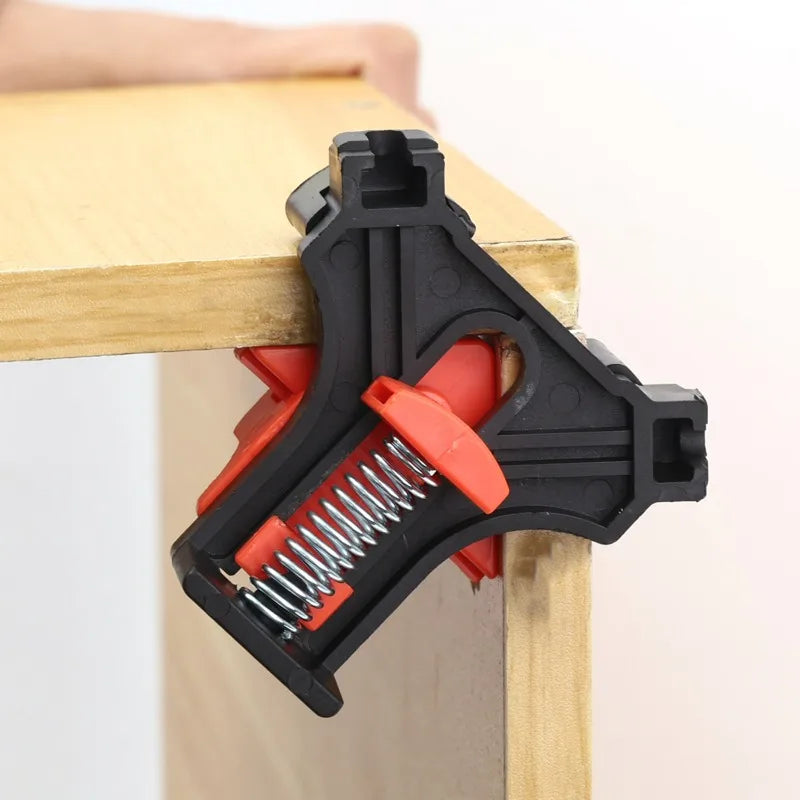 90° Corner Clamp Set – Adjustable Woodworking Right Angle Holder, 1/2/4-Pack | Gearelo
