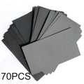 70-Pack Wet/Dry Sandpaper 600–2500 Grit – Automotive & Furniture Polishing Kit | Gearelo