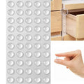 Self-Adhesive Cabinet Door Bumpers – 100pc Rubber Noise Reduction Pads – 10x3mm-100pcs | Gearelo
