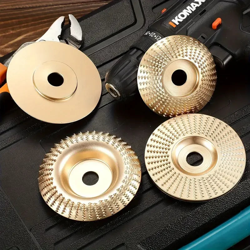 Woodworking Grinding Disc Set 3-Piece – 100mm Abrasive Angle Grinder | Gearelo