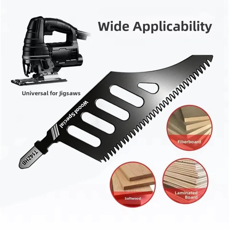 T142HB Heavy-Duty Jigsaw Blades – T-Shank Coarse Flush Cut, Multi-Pack | Gearelo
