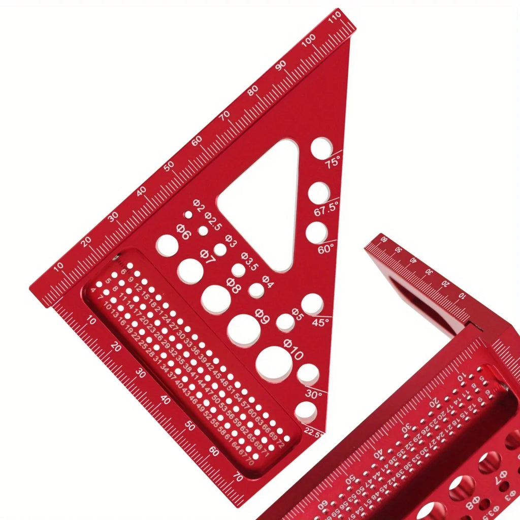Multi-Angle Carpenter T-Square – Precision Aluminum Scribing Ruler for Woodworking | Gearelo