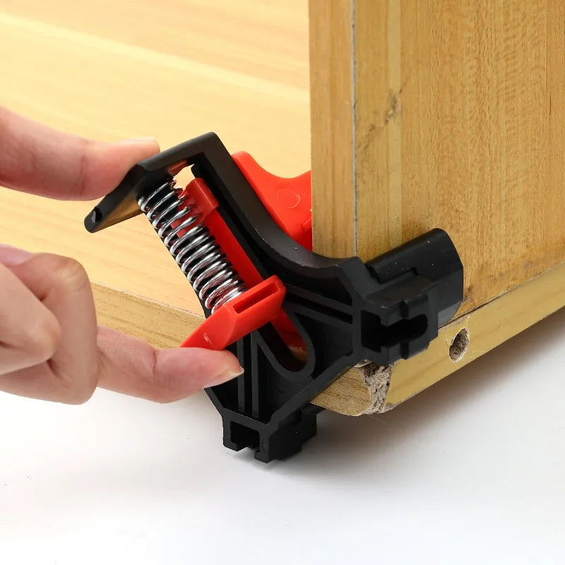 90° Corner Clamp Set – Adjustable Woodworking Right Angle Holder, 1/2/4-Pack | Gearelo