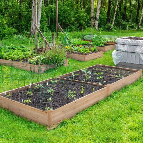 8×4ft Wooden Raised Garden Bed – Large Divisible Elevated Planter – United States | Gearelo