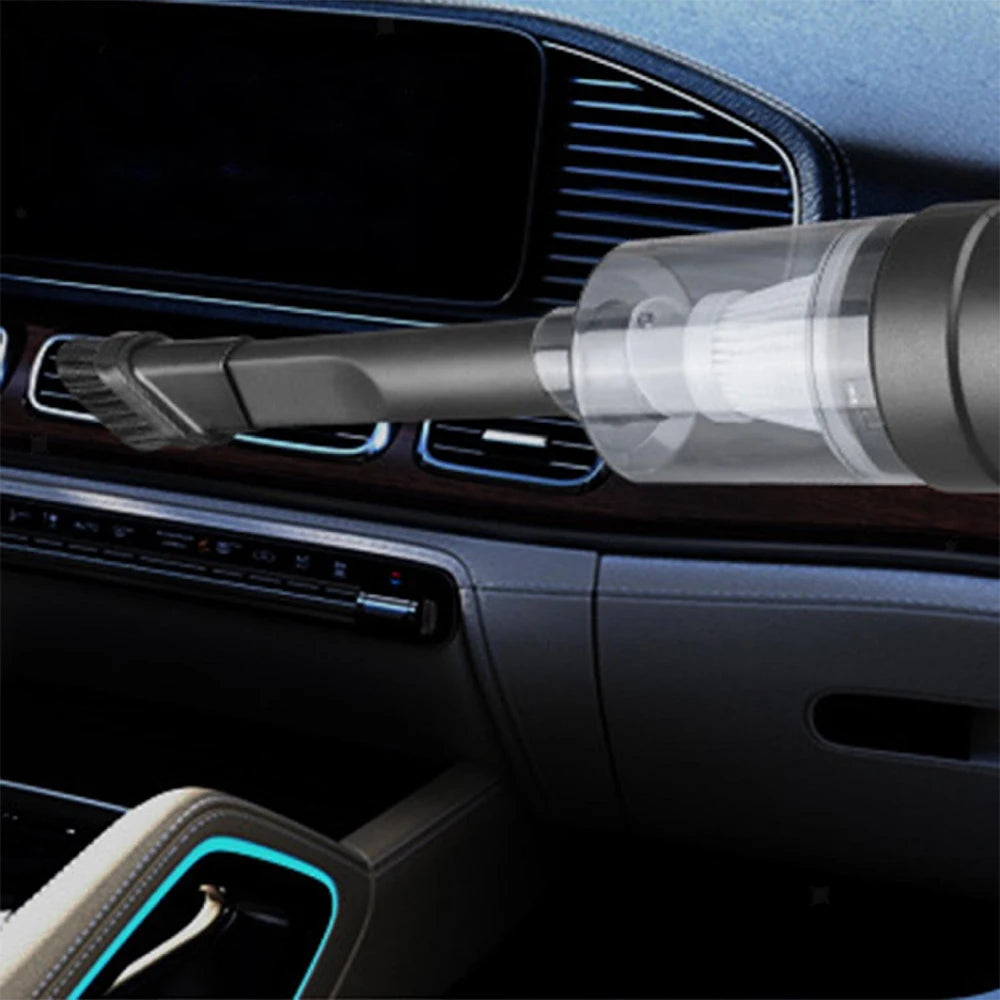 Portable Wireless Car Vacuum – Handheld Wet/Dry USB Rechargeable | Gearelo