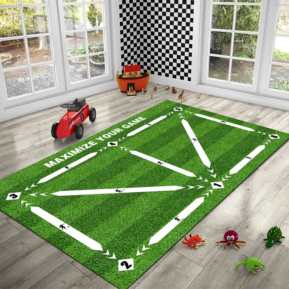 Football Training Mat – Non-Slip Foldable Soccer Skills Mat | Gearelo
