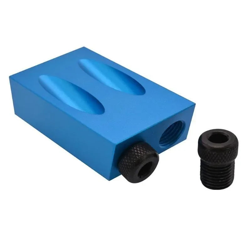 Pocket Hole Jig 15° Drill Guide – DIY Oblique Hole Carpenter Locator Set | Gearelo