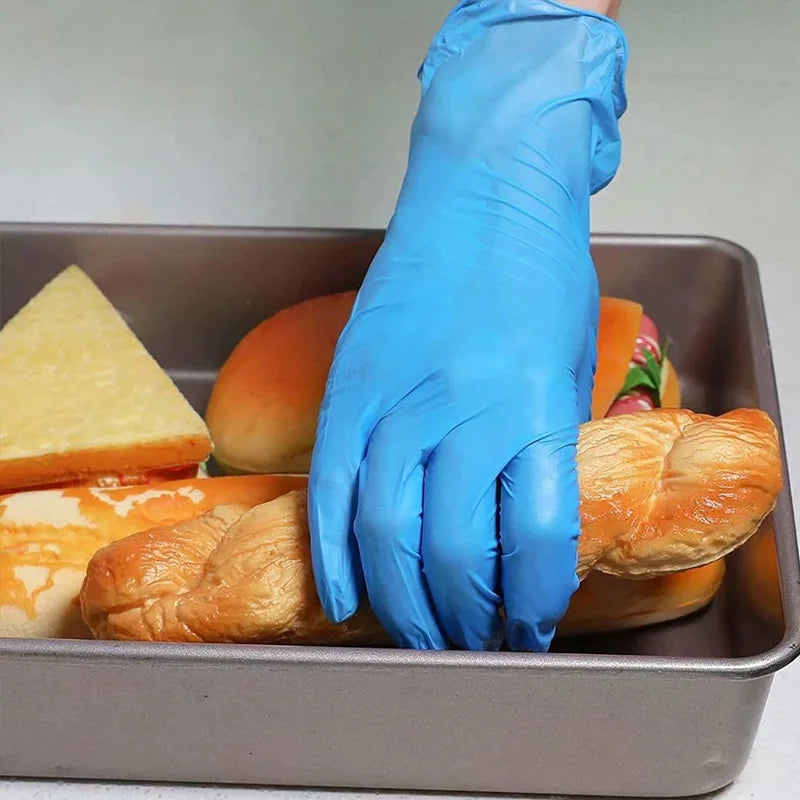 Nitrile Disposable Gloves 100pc – Puncture-Resistant Kitchen Gloves | Gearelo