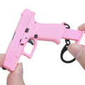 Pistol Keychain Charm – Realistic Miniature Model with Removable Magazine | Gearelo