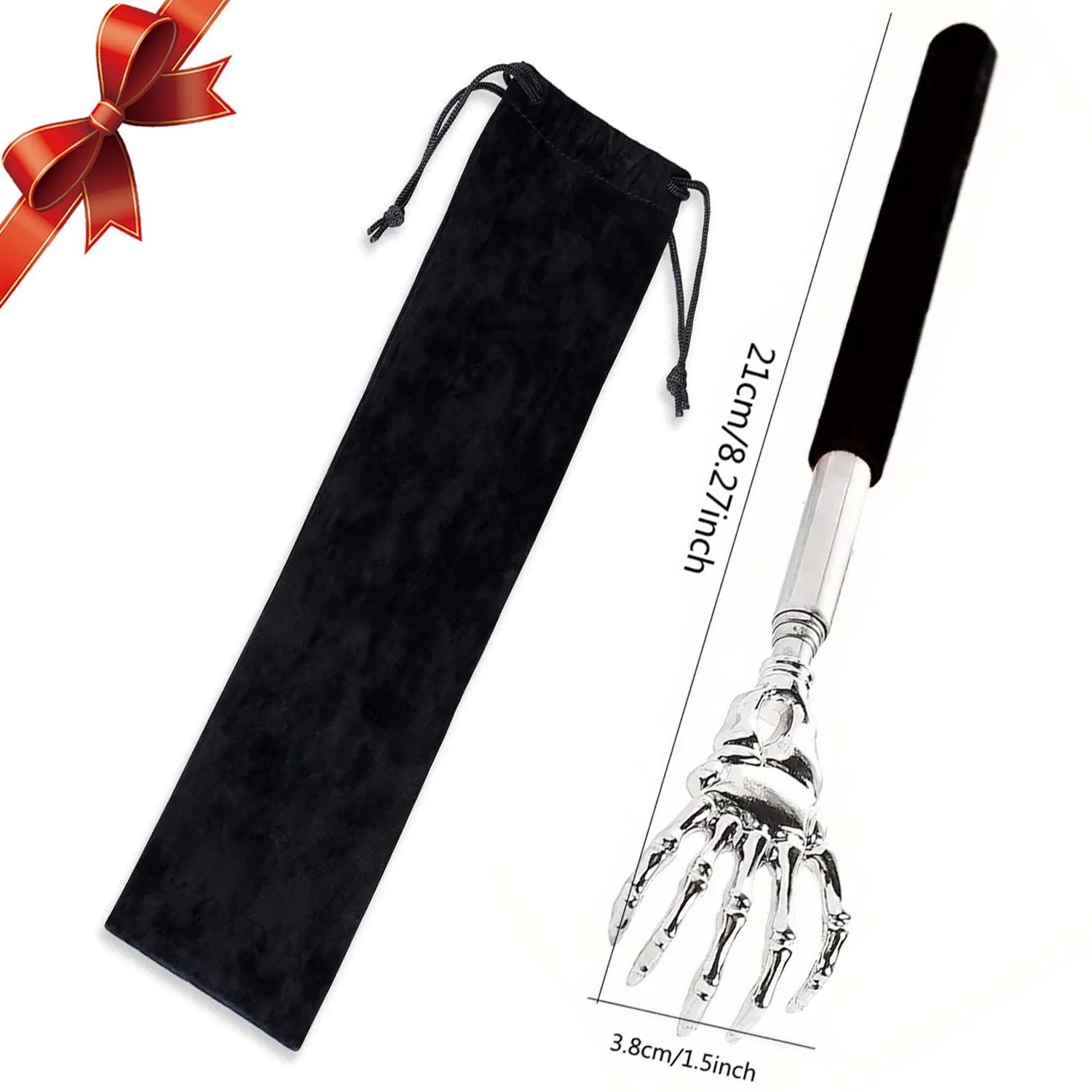 Telescoping Back Scratcher – Extendable Stainless Steel for Adults | Gearelo