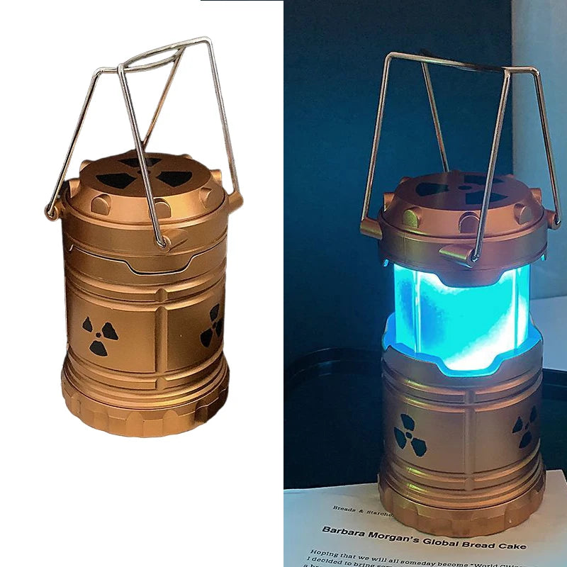 Mini Nuclear Reactor Lantern – Novelty Handheld LED Camping Gift | Gearelo