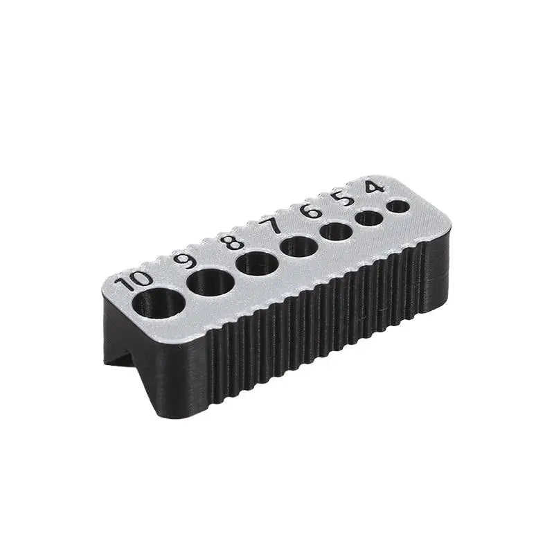 Drill Guide Jig Block – 4–10mm Precision Hole Locator Tool | Gearelo