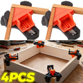 90° Corner Clamp Set – Adjustable Woodworking Right Angle Holder, 1/2/4-Pack | Gearelo