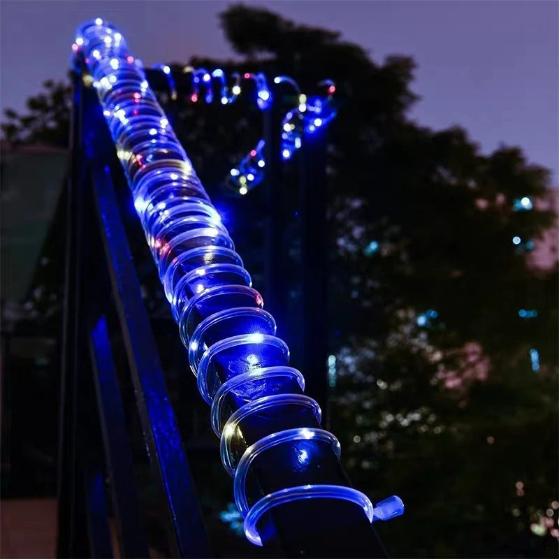 Solar Rope String Lights – Waterproof Outdoor Garden Fairy Lights | Gearelo