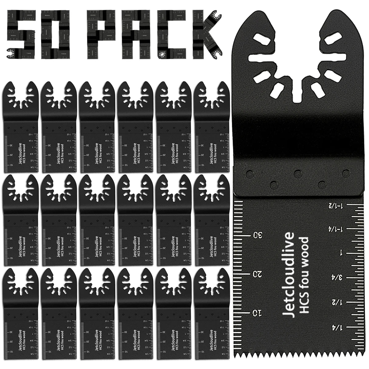 Oscillating Multi-Tool Saw Blades – Wood, Metal & Grout, Multi-Pack – 10pc | Gearelo