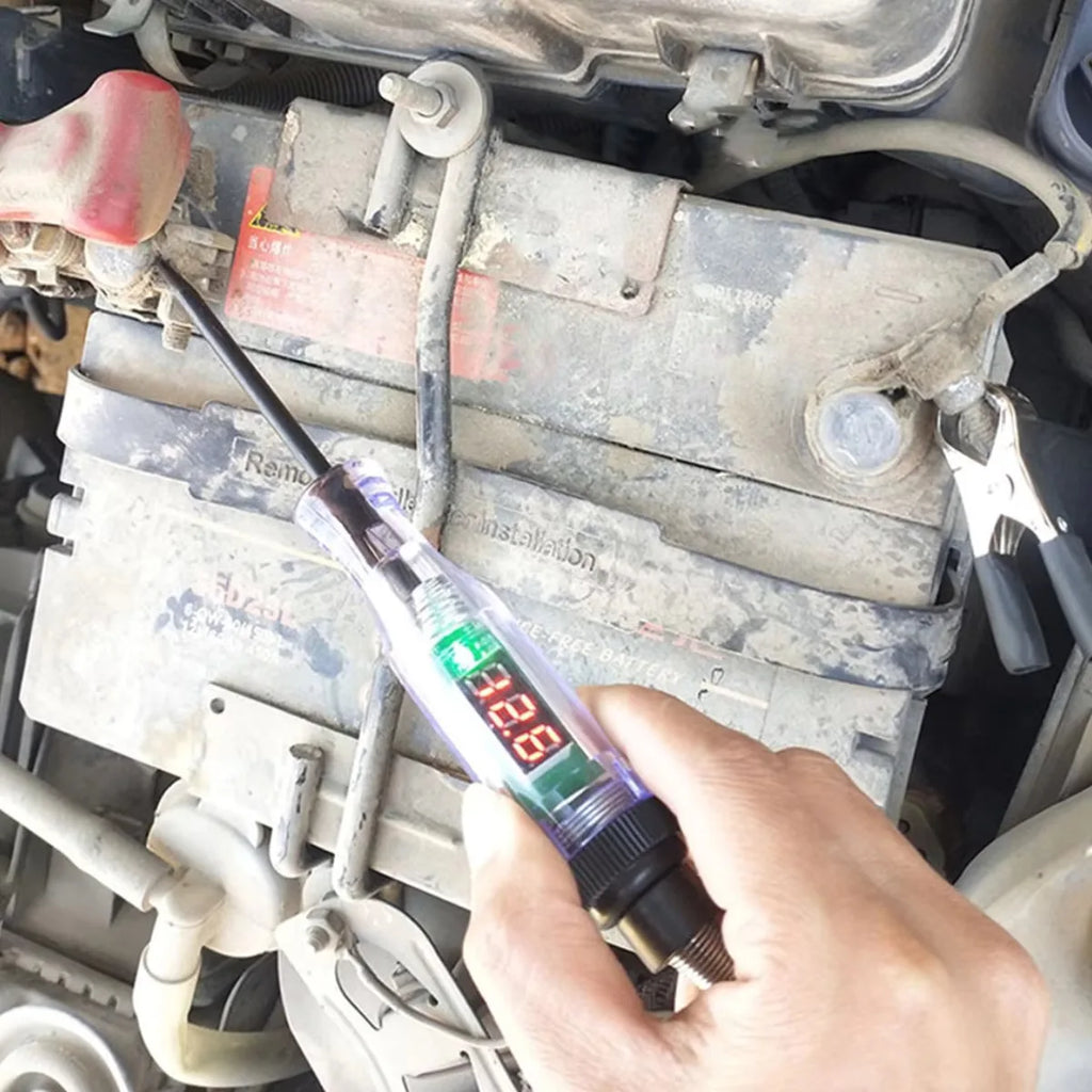 Car Voltage Circuit Tester – 6V/12V/24V Auto Diagnostic Probe Pen | Gearelo