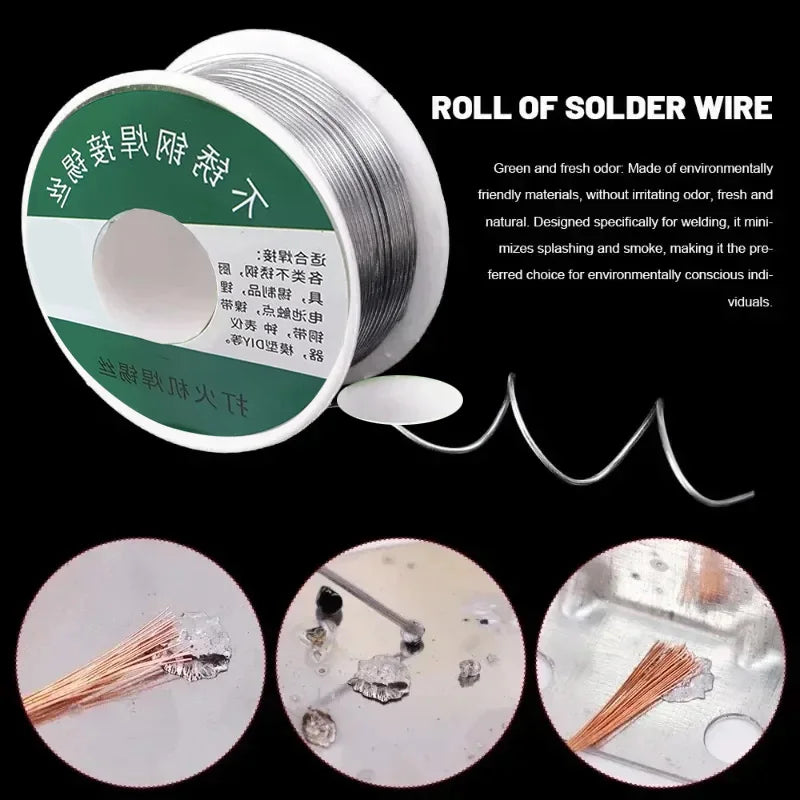 Rosin Core Soldering Tin Wire – 0.8/1.0mm Electrical Welding, 20–100g – 0.8mm 20g 1pcs | Gearelo