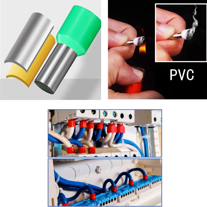 Tubular Wire Ferrule Crimping Terminal Set – Crimping Pliers & Connector Combo | Gearelo