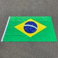 Large Brazil Flag – Polyester Digital Print Banner, 60×90cm or 90×150cm | Gearelo