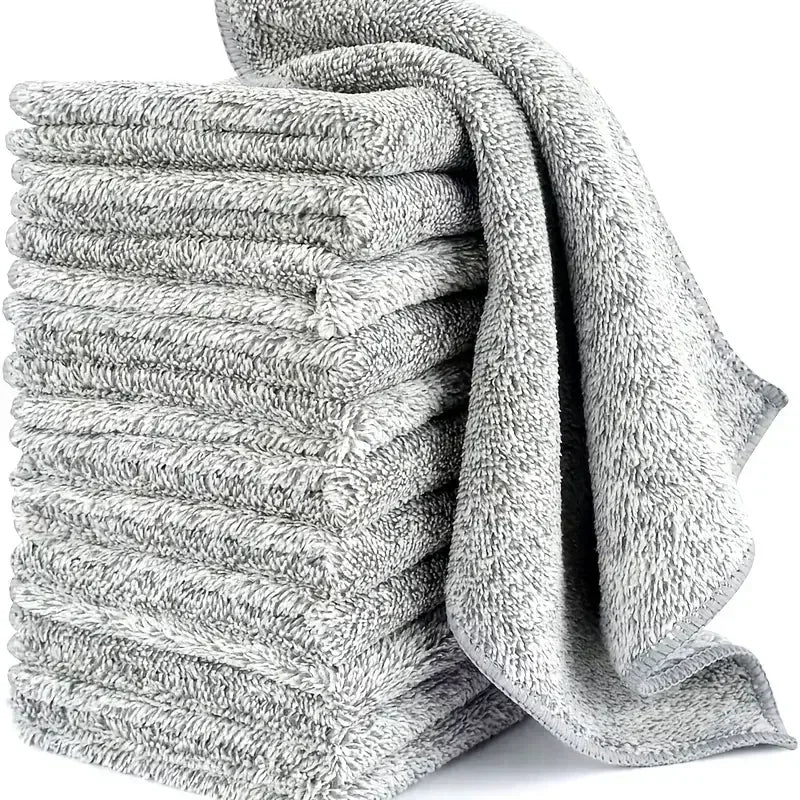 Microfiber Cleaning Cloths – Absorbent Polishing Towels for Car & Kitchen – 20PCS | Gearelo