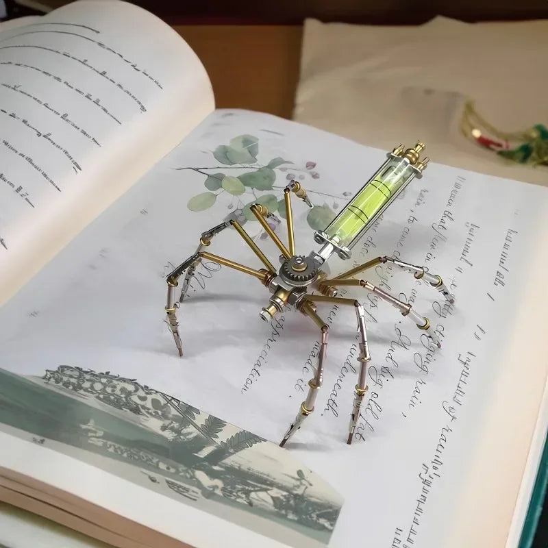 DIY Mechanical Metal Model Kit – 3D Cyberpunk Insect Puzzle, Spider/Scorpion/Mosquito | Gearelo