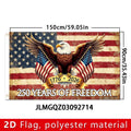 250th Anniversary Liberty Flag – 1776–2026 Bald Eagle Double-Sided Outdoor Flag | Gearelo
