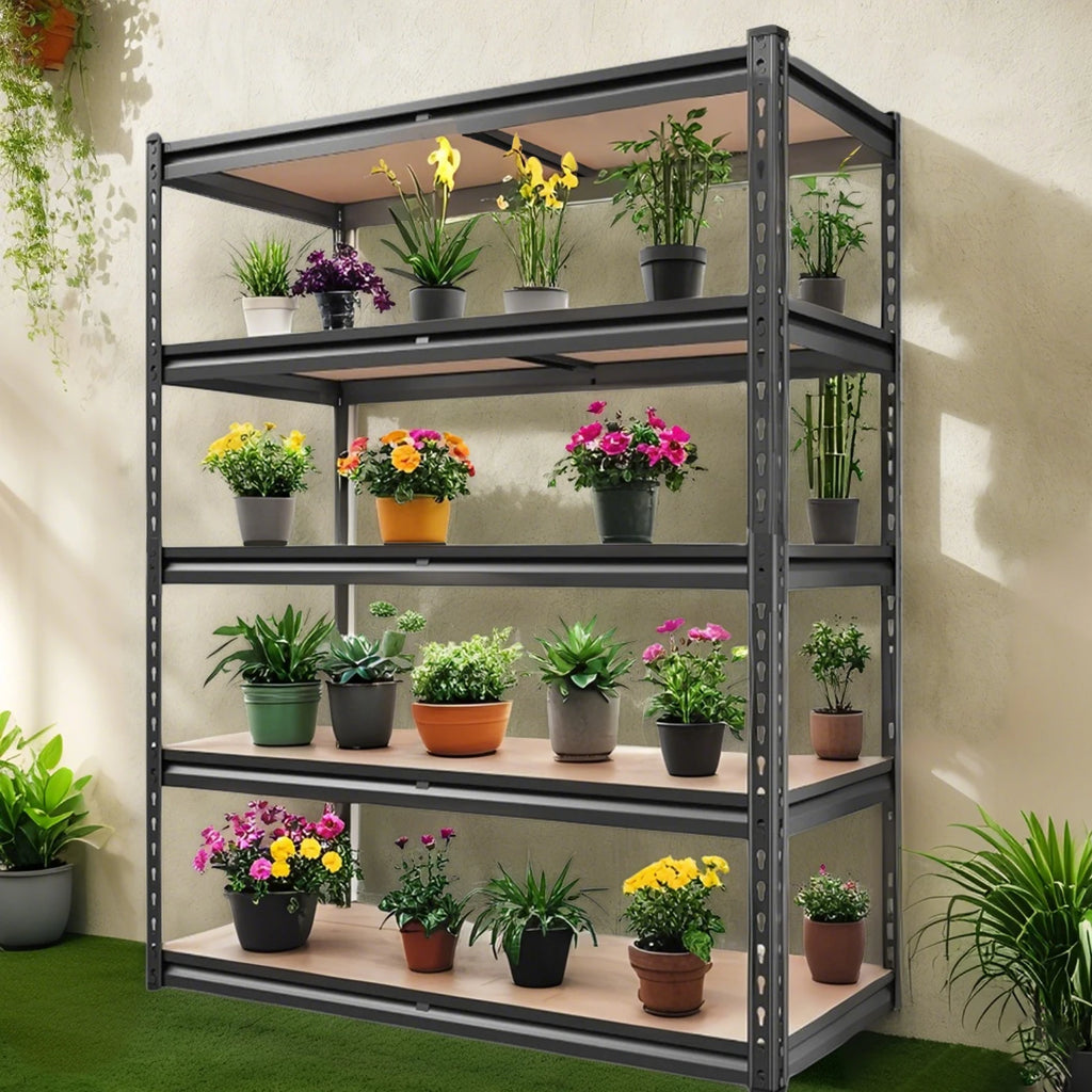Heavy Duty Garage Shelving 72"/60"H – 2000lb Adjustable Metal Shelves | Gearelo