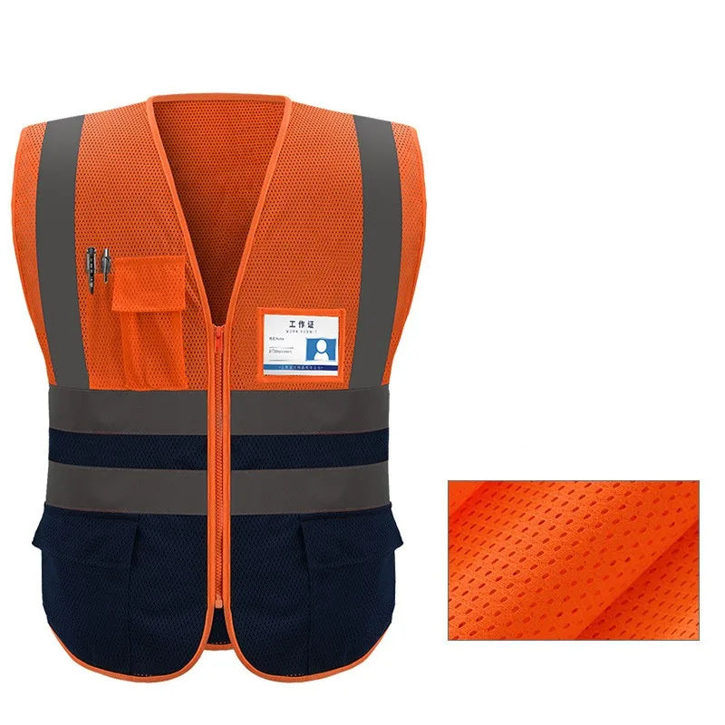 High Visibility Reflective Safety Vest – Cycling, Motorcycle & Outdoor Sports | Gearelo