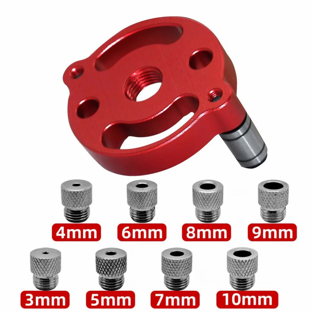 Dowel Jig Kit – Self-Centering Drill Guide with Steel Bushings, Woodworking Hole Locator | Gearelo