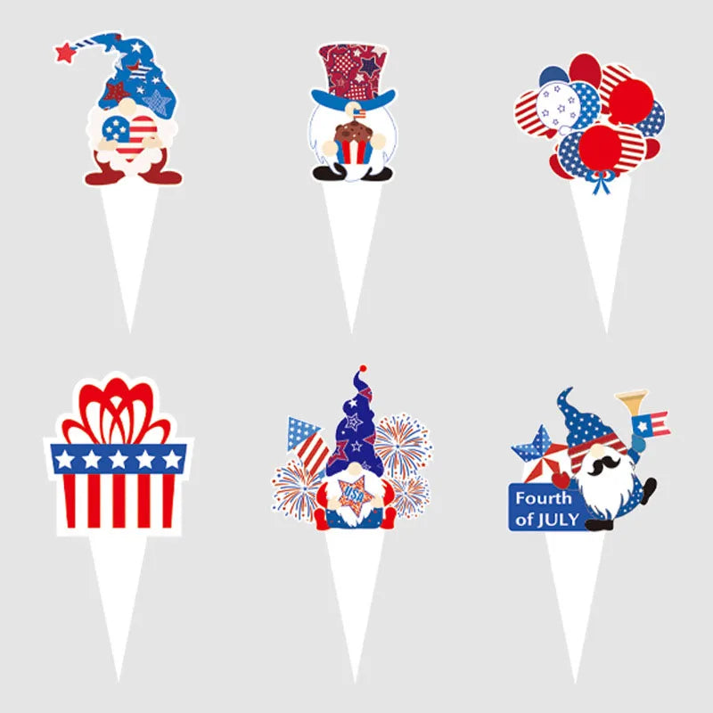 Independence Day Party Supplies Set – American Flag Tableware for 4th of July | Gearelo