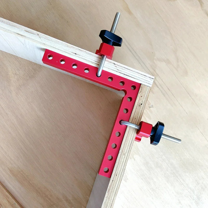 90° Woodworking Corner Clamp Set – Right Angle Positioning Squares for Cabinets | Gearelo