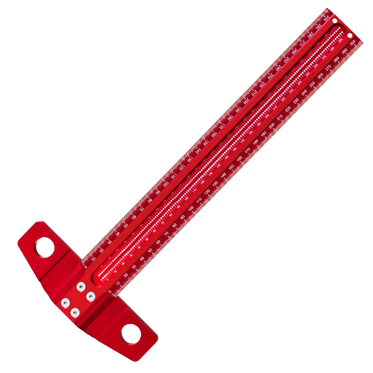 Aluminum Woodworking Marking T-Ruler – Precision Scribing Gauge, 60–500mm | Gearelo