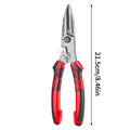 Multi-Functional Electrician Scissors – Wire Crimping & Cutting Tool | Gearelo