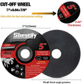 125mm Resin Circular Cutting Disc – Metal Cutting Angle Grinder Blade, Multi-Pack | Gearelo