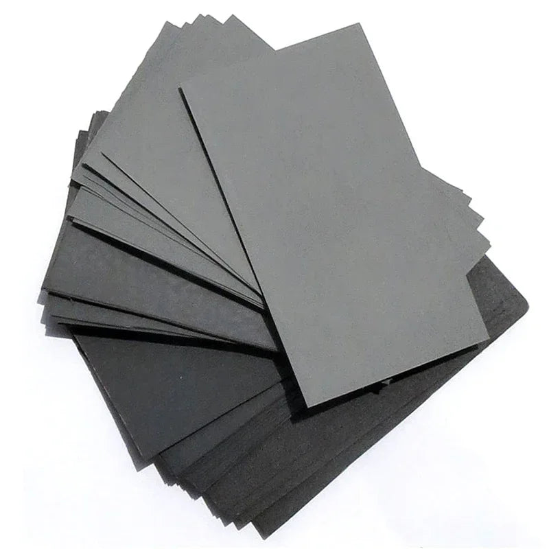70-Pack Wet/Dry Sandpaper 600–2500 Grit – Automotive & Furniture Polishing Kit | Gearelo