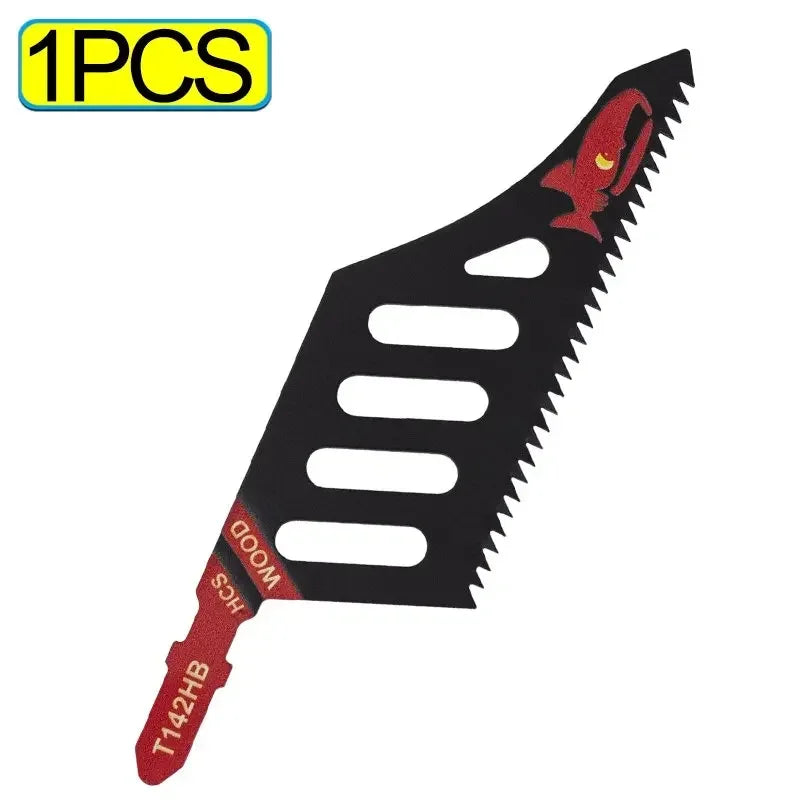 T142HB Heavy-Duty Jigsaw Blades – T-Shank Coarse Flush Cut, Multi-Pack | Gearelo