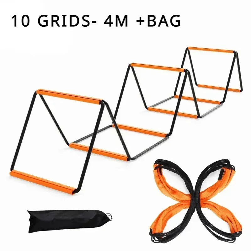 3-in-1 Soccer Training Ladder Set – Speed & Agility Equipment | Gearelo